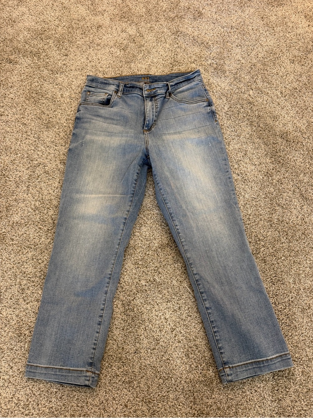 light wash KUT jeans